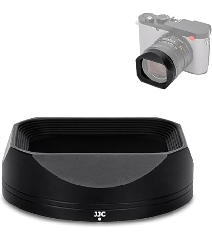 Amazon.co.jp: Haoge Metal Square Lens Hood for Leica Q3 Q3-43