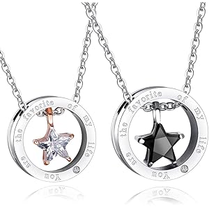 [t-isle] ペアネックレス スターリング ネックレス カップル ペアルック 金属アレルギー対応