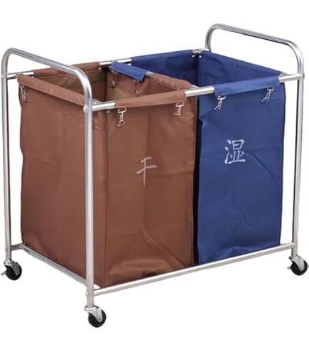 業務用ハンドトラック サービスカート リネンカート 車の掃除用多機能