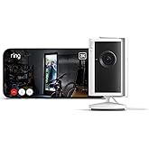 【New】Ring Indoor Cam Plus (リング インドアカム プラス) | レンズカバー付き高画質・広角2Kビデオの屋内用セキュリティカメラ | 4倍ズーム・モーション検知搭載 | Ring Home プラン30日間無料体験付き - ホ