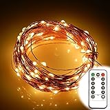 ER CHEN(TM) 8 Lighting Model Indoor and Outdoor Waterproof Battery Operated 200 LED String Lights on