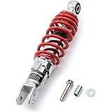 デイトナ(Daytona) バイク用 リアサスペンション 汎用(原付) 取付長230mm 街乗り設定 ユニバーサルリアショック レッドスプリング 73532