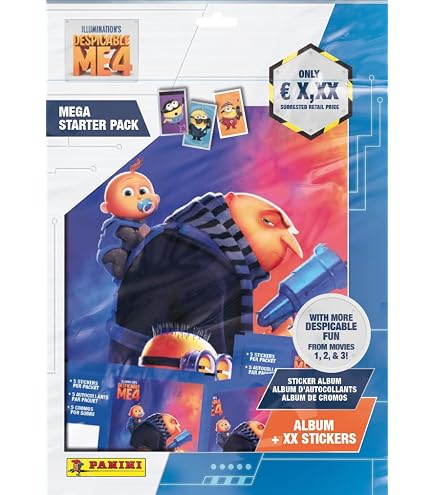 Marvel Deadpool Sticker Collection – Kit De Démarrage – Album 48 Pages, 6 Paquets + 2 Cartes – 128 Stickers