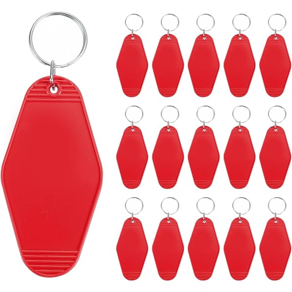 Amazon.co.jp: [PATIKIL] ヴィンテージモーテルキーホルダー 10