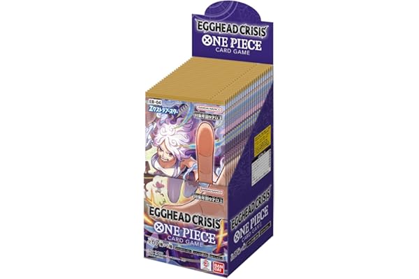 バンダイ(BANDAI) ONE PIECEカードゲーム エクストラブースター EGGHEAD CRISIS【EB-04】 (BOX)24パック入り