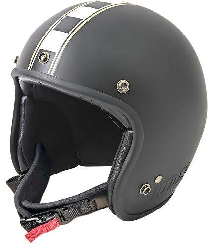 Amazon | 【RIDEZ(ライズ)】 JB ジェットヘルメット バイク ブラック