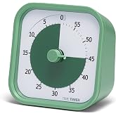 Time Timer Home Mod 60 Minute Visual Timer for Home School Supplies, Study Tool, Timer for Office, Office and Meetings with Silent Operation, Blue