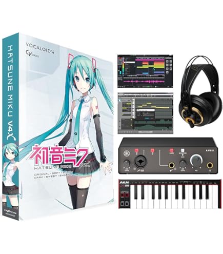 ウロボロイド　英語版　3枚セット Amazon | CRYPTON MIKU V4XB ボカロ初心者スターターセット 英語追加
