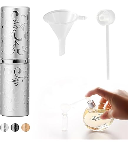 Amazon.co.jp: 香水アトマイザーセット（漏斗、スポイト付き） 回転