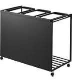 Amazon｜山崎実業(Yamazaki) 蓋付き 目隠し 分別 ダストワゴン 45L 3