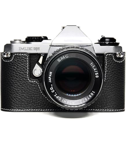 Amazon | TP Original Pentax MX ME 専用 ブルタイプ 本革 ボディ