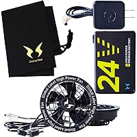 Amazon.co.jp: 空調風神服 24V バッテリー ファン セット RD9390PJ