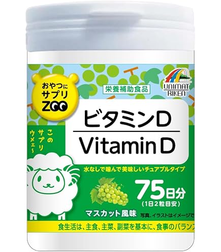 Amazon | ユニマットリケン おやつにサプリZOO 亜鉛+マカ 75日分 150粒