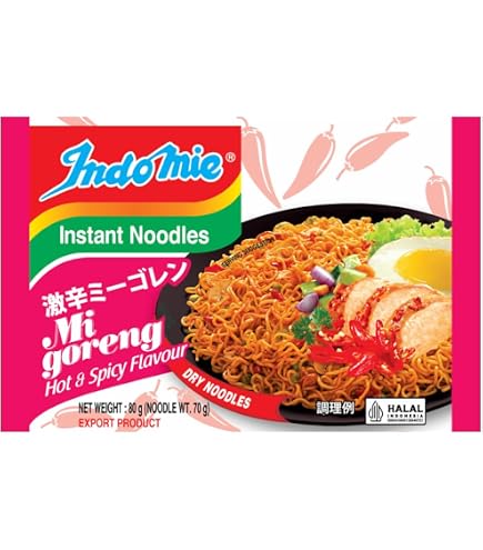 Amazon.co.jp: インドミー ミーゴレン （インドネシア風焼ソバ） 40袋