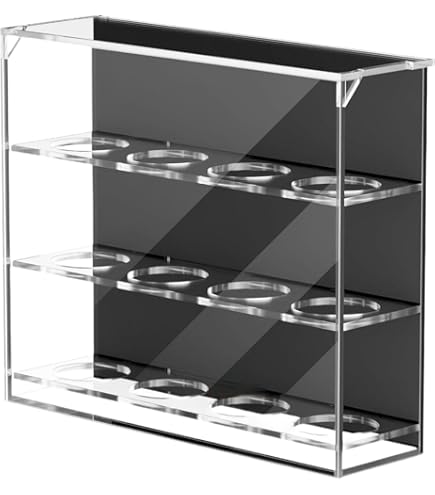 Amazon.co.jp: OLYCRAFT ゴルフボールディスプレイケース 12穴 木製