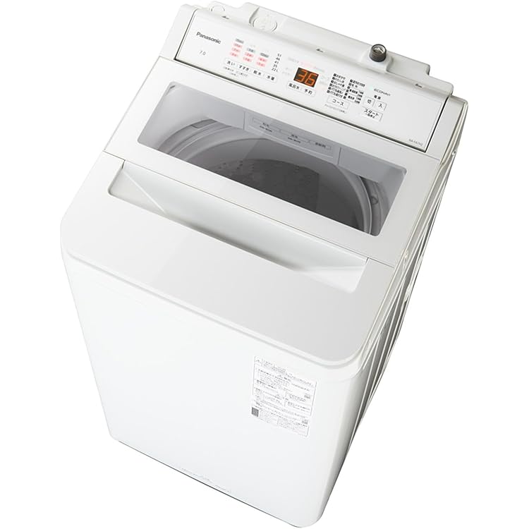 Amazon.co.jp: パナソニック 全自動洗濯機 7kg ホワイト NA-FA7H1-W ...