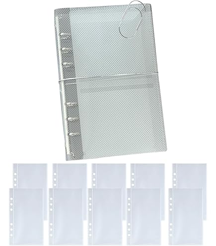Amazon | Archtypes ミニ6 クリア バインダー ミニ6穴 m6 システム手帳