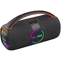 bluetoothスピーカー ワイヤレス 120Ｗ IPX6 RGBライト搭載 Amazon.co.jp: Bluetoothスピーカー 【光る＆RGBライト