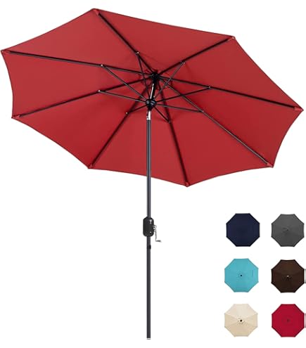 Amazon | LOVE STORY ガーデンパラソル 210cm/230cm/270cm/300cm 大型