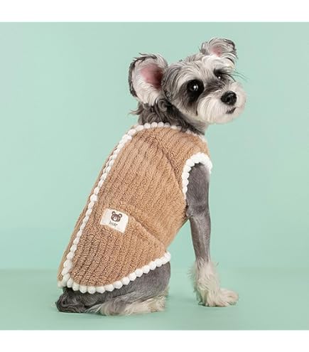 ペット服 犬服 Tシャツ 秋冬服 ドッグウェア サンゴフリース 防寒コート Amazon | ZhengYue ペット服 犬服 Tシャツ 秋冬服 可愛い