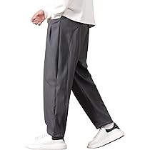 Amazon | [Fasshonrida] サルエルパンツ メンズ ズボン 極暖 裏