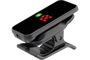 KORG(コルグ) ギター/ベース用 クリップチューナー Pitchclip 2 ピッチクリップ 多弦ギター/多弦ベース/ドロップD/レフティに対応/24時間連続稼働 PC-2