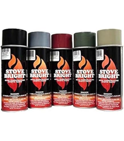 Amazon.co.jp: 暖炉・ストーブ用塗料華氏1200度対応 シルバー 0