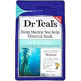 Dr Teal's Pure Epsom Salt Deep Marine Sea Kelp Mineral Soak, 1.36kg