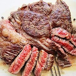 1ポンド メガサイズ ステーキ 牛肩ロース 450g 《＊冷凍便》