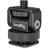 SMALLRIG ミニチルトスタンド 汎用コールドシュー 1/4 "-20ネジ付き カメラ、ケージ、ライト、マイク適応-3577