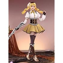 Amazon.co.jp: [DOZZZY] 魔法少女まどか マギカ コスプレ巴マミ