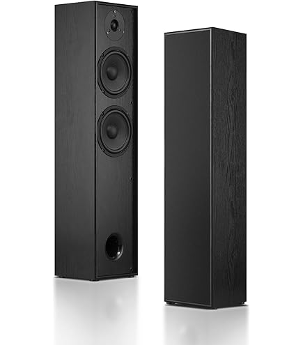 KEF Q700 Floorstanding Loudspeaker - Black Oak (Single) : Amazon