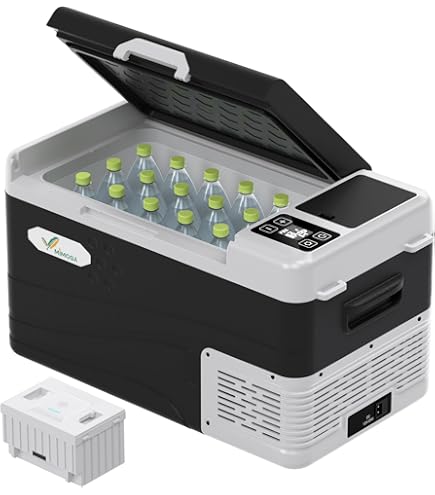 Sumeriy 22L 車載冷蔵庫 -20℃～20℃ 4WAY電源対応
