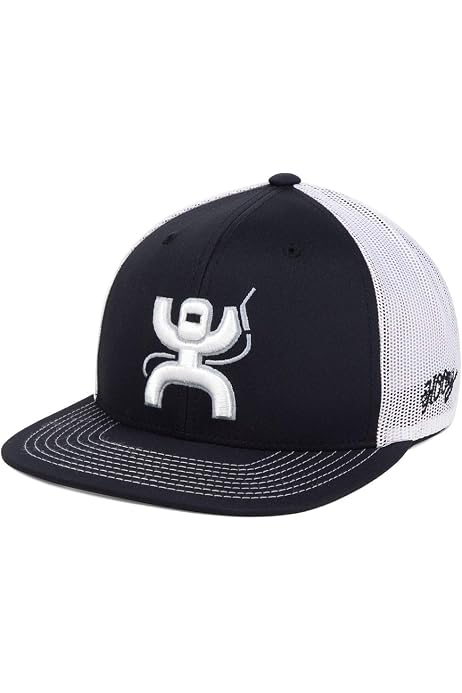 HOOEY Hog Trucker Cap Black : Amazon 