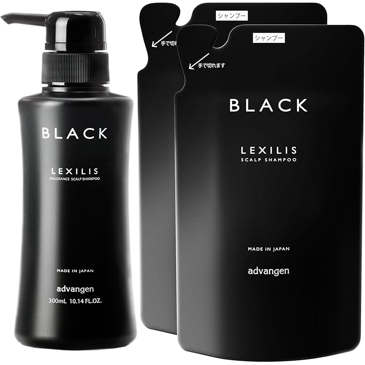 Amazon | レキシリス.ブラック スカルプローション (100mL)＆付替え 