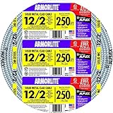 250 ft 12 / 2ソリッドCU MC Liteケーブル