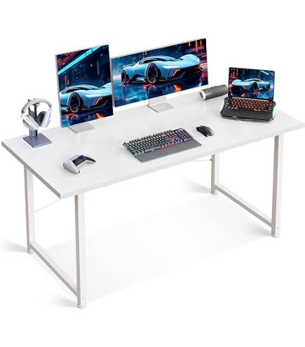 AODK パソコンデスク 幅120×奥行60cm コンセント付き ブラック Amazon | AODK パソコンデスク 幅120×奥行60cm コンセント付き