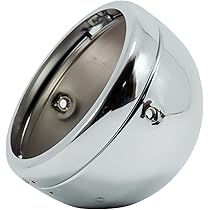 5-3/4インチ　ルーカスタイプ　ヘッドライト　　一式 カフェレーサーに 5-3/4インチ ルーカスタイプ ヘッドライト