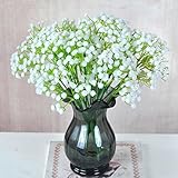ITOMTE造花 インテリアフラワー かすみ草 本物そっくり造花花束 ウエディングブーケ 花嫁ブーケ 手作りブーケ パーティー ・撮影フラワー 結婚式 誕生日プレゼント 母の日ギフト プレゼント ホワ
