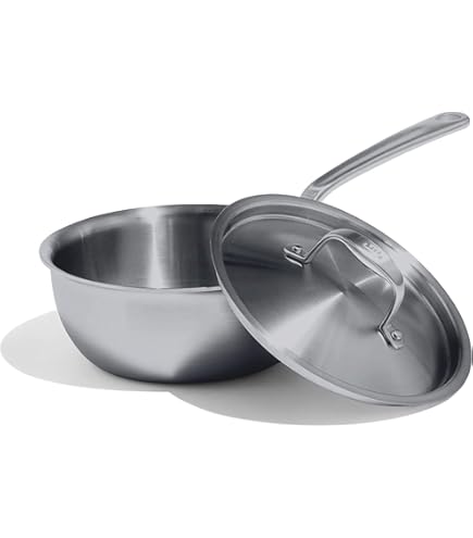 Amazon | Demeyere John Pawson Saucepan w/ Lid, 1.1 qt. by Demeyere