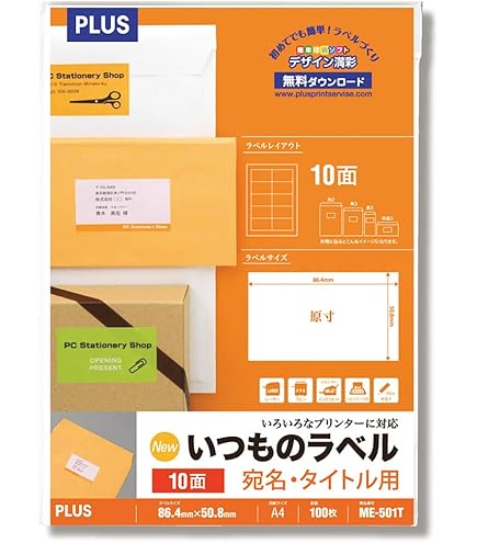 東洋印刷 LDW12SE シートカットラベル A4版 12面付(1ケース500シート)