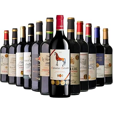 Amazon.co.jp: メダル総数16金 すべて金賞ボルドー＆南仏 特選12本