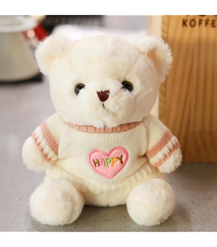 Amazon.co.jp: ナガノ自分ツッコミくまカフェマスターぬいぐるみ