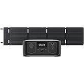 EcoFlow RIVER 3 (230) Portable Power Supply, Solar Panel, 60 W, 1 Piece Set, 230 Wh Capacity, GaN, Long Life, Durable 30 dB Q