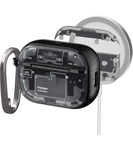 Apple AirPods 第二世代ワイヤレス充電 ＊spigenケース付き Amazon.co.jp: Spigen Airpods Pro2 ケース iPod デザイン