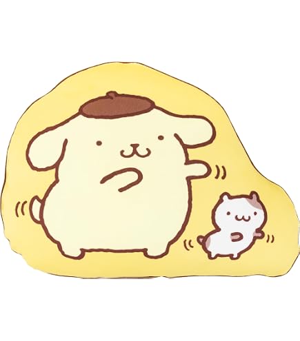 Amazon.co.jp: サンリオ(SANRIO) ポムポムプリン フェイス形クッション