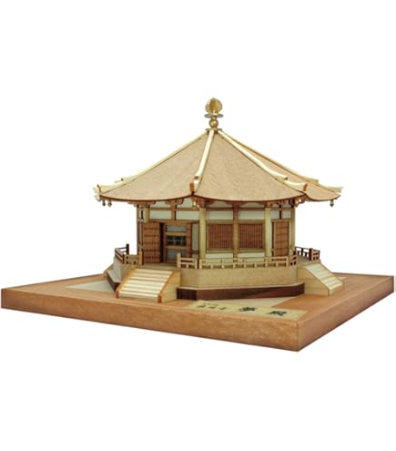 Amazon | ウッディジョー 1/150 法隆寺 金堂 木製模型 組立キット