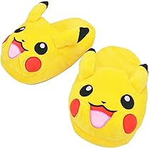 Amazon.co.jp: MORIPiLO スリッパ 室内 ピカチュウ (レディース 子供用 