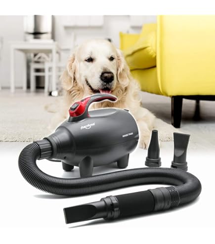 ペット用ドライヤー　ブロワー Amazon.co.jp: 高速プロフェッショナル 猫犬ペット用 グルーミング