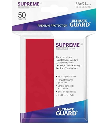 Amazon | Supreme Japanese UXカードスリーブ(60ピース、マット